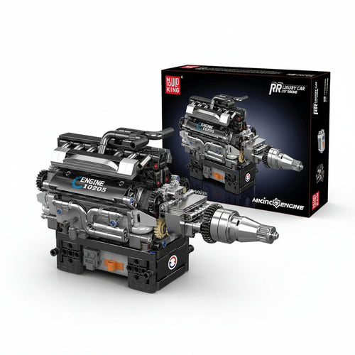 Mould King 10205 RR V12 Engine Car - Sofhome