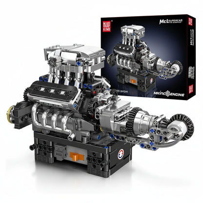 Mould King 10206 MCL Sport Car - Motorized V8 Engine Building Kit - Sofhome
