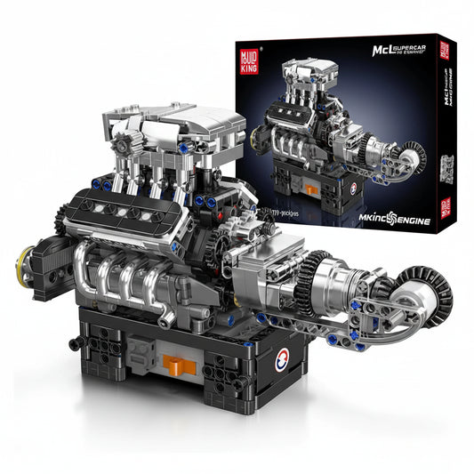 Mould King 10206 MCL Sport Car - Motorized V8 Engine Building Kit - Sofhome