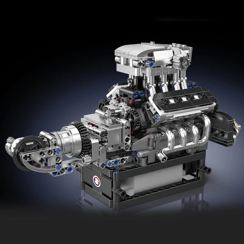 Mould King 10206 MCL Sport Car - Motorized V8 Engine Building Kit - Sofhome