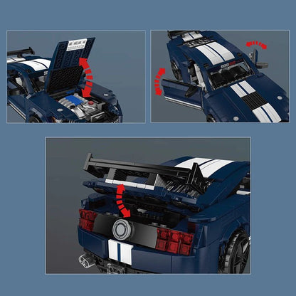 Mould King 10208 Shelby GT500 - Building Block Sport Car Model - Sofhome