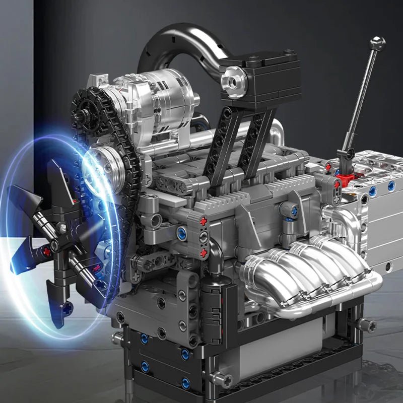 Mould King 10212 Supercar Rotary Engine - Building Kit - Sofhome