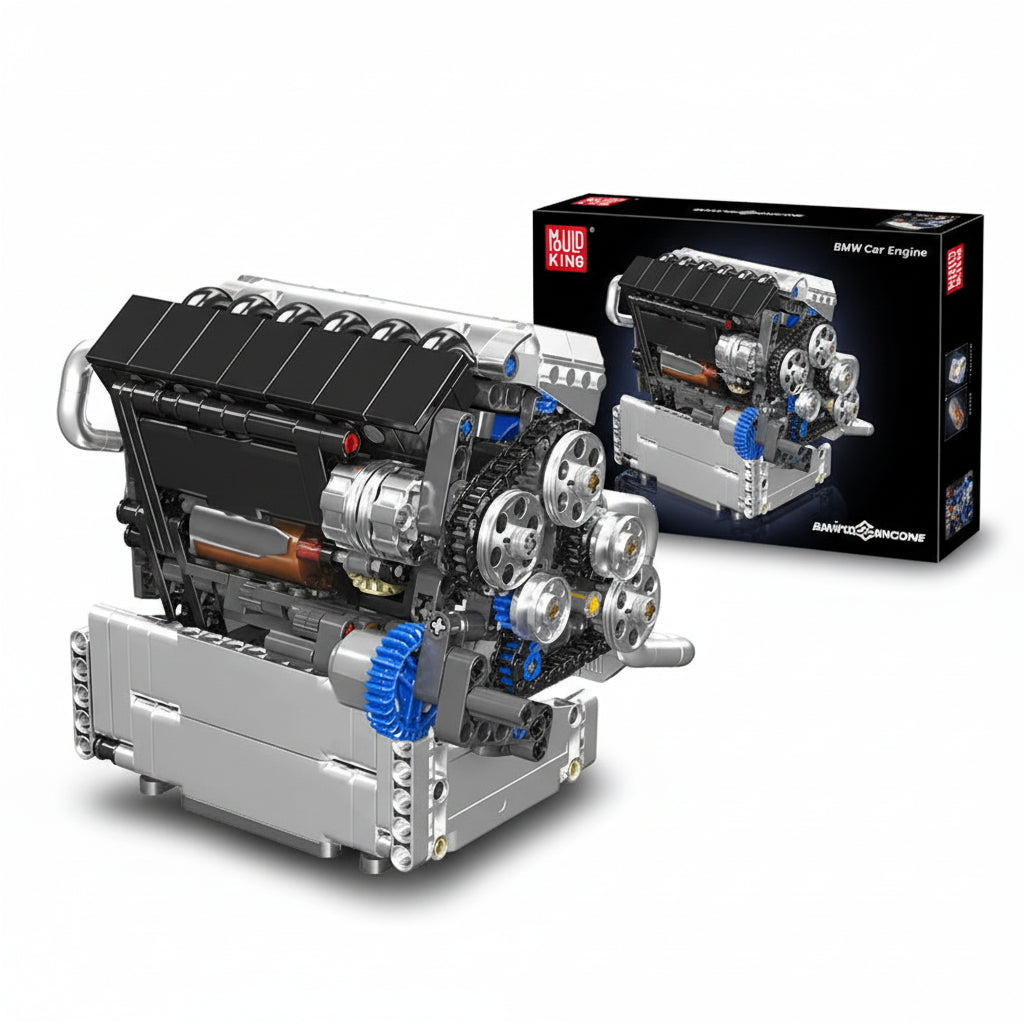 Mould King 10213 Sport Racing Car Engine - Building Block Kit - Sofhome