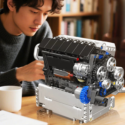 Mould King 10213 Sport Racing Car Engine - Building Block Kit - Sofhome