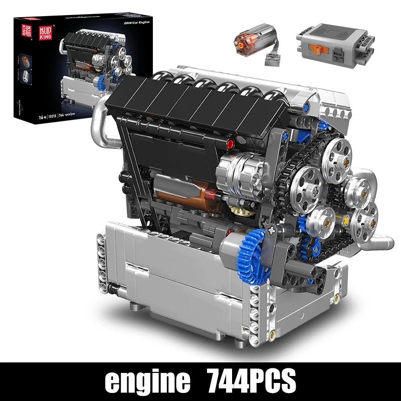 Mould King 10213 Sport Racing Car Engine - Building Block Kit - Sofhome