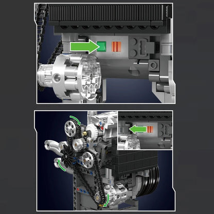Mould King 10215 Supercar Engine - Sofhome