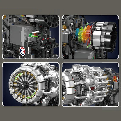 Mould King 10216 Motorized Turbojet Engine - Sofhome