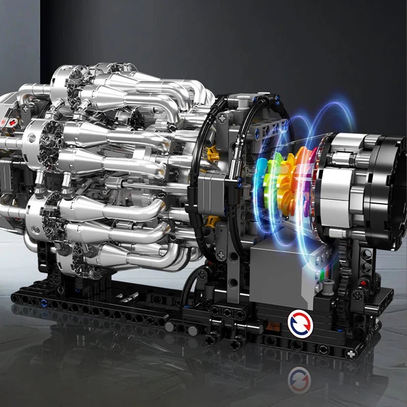 Mould King 10216 Motorized Turbojet Engine - Sofhome