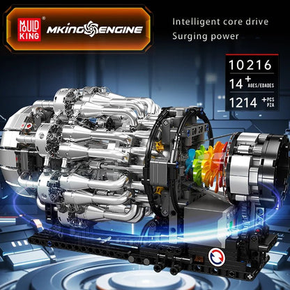 Mould King 10216 Motorized Turbojet Engine - Sofhome