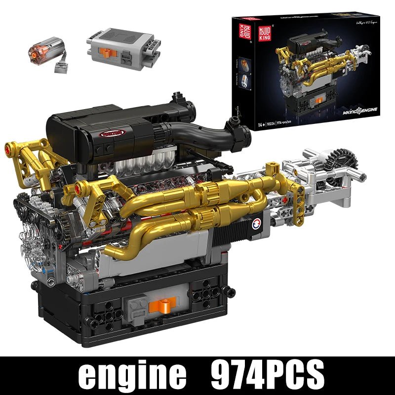 Mould King 10224 Valkyrie V12 Engine - Sofhome