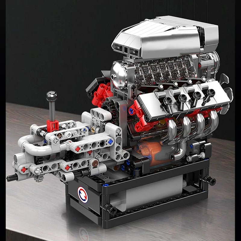 Mould King 10225 Motorized V8 Engine - Sofhome