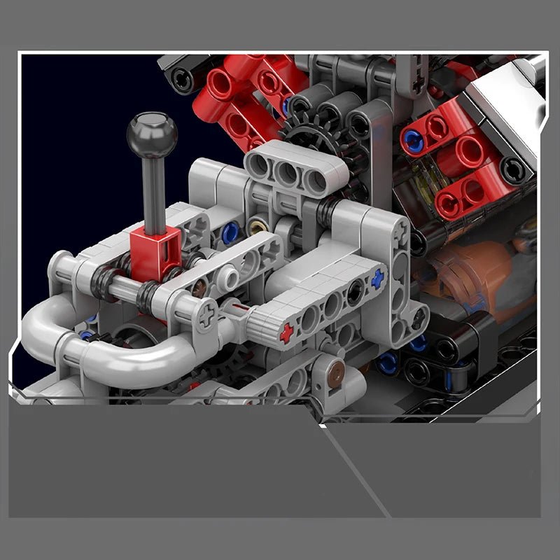 Mould King 10225 Motorized V8 Engine - Sofhome