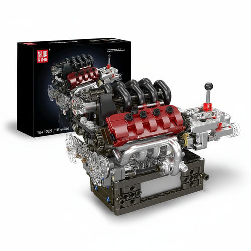 Mould King 10227 V8 Engine - Motorized Building Block Kit - Sofhome
