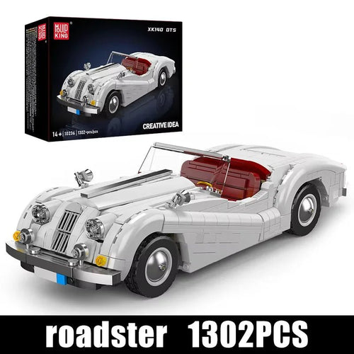 Mould King 10236 MOC XK140 QTS Vintage Car - Building Blocks Set - Sofhome