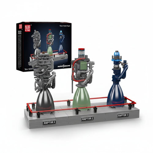 Mould King 10247 Raptor Rocket Engine - Technical Building Block Kit - Sofhome