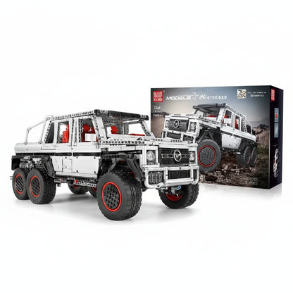 Mould King 13061 - RC Motorized G63 6x6 Building Block Car - Sofhome