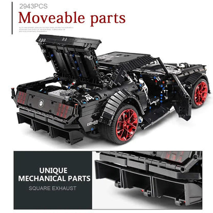 MOULD KING 13108 V2 Racing Car - APP RC Building Blocks Kit - Sofhome