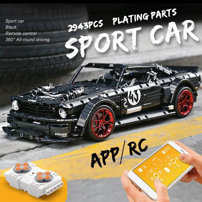 MOULD KING 13108 V2 Racing Car - APP RC Building Blocks Kit - Sofhome