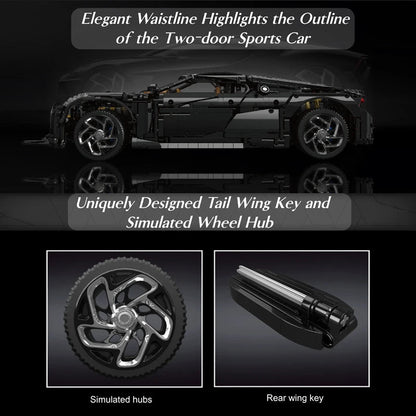 Mould King 13163 La Voiture Noire - Sofhome