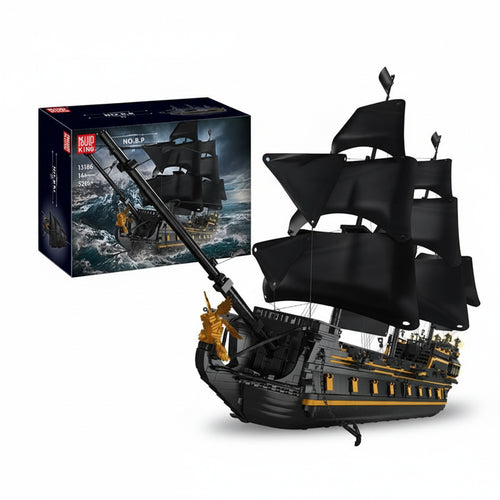 Mould King 13186 Black Pearl - Pirate Ship Building Block Set - Sofhome