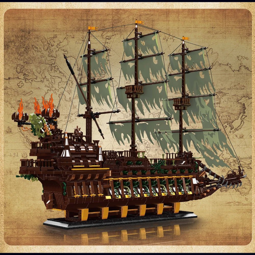 Mould King 13197 Flying Dutchman - Pirate Ship Building Blocks - Sofhome