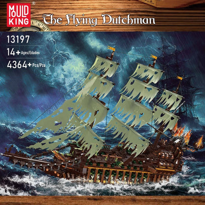 Mould King 13197 Flying Dutchman - Pirate Ship Building Blocks - Sofhome