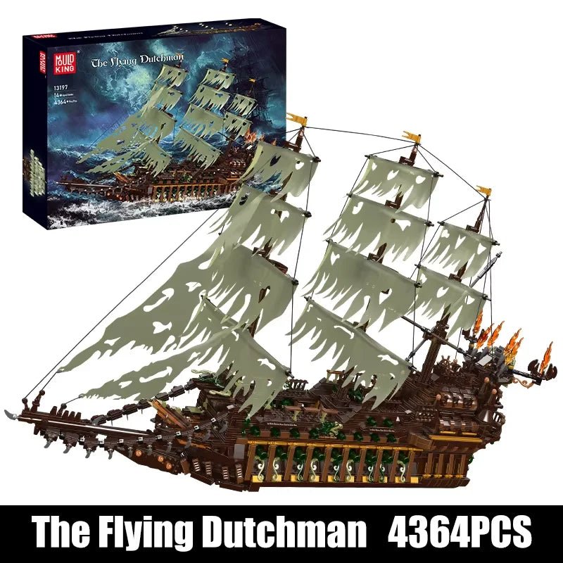 Mould King 13197 Flying Dutchman - Pirate Ship Building Blocks - Sofhome