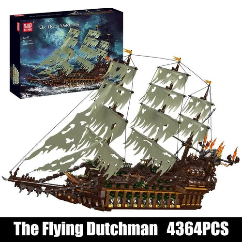 Mould King 13197 Flying Dutchman - Pirate Ship Building Blocks - Sofhome
