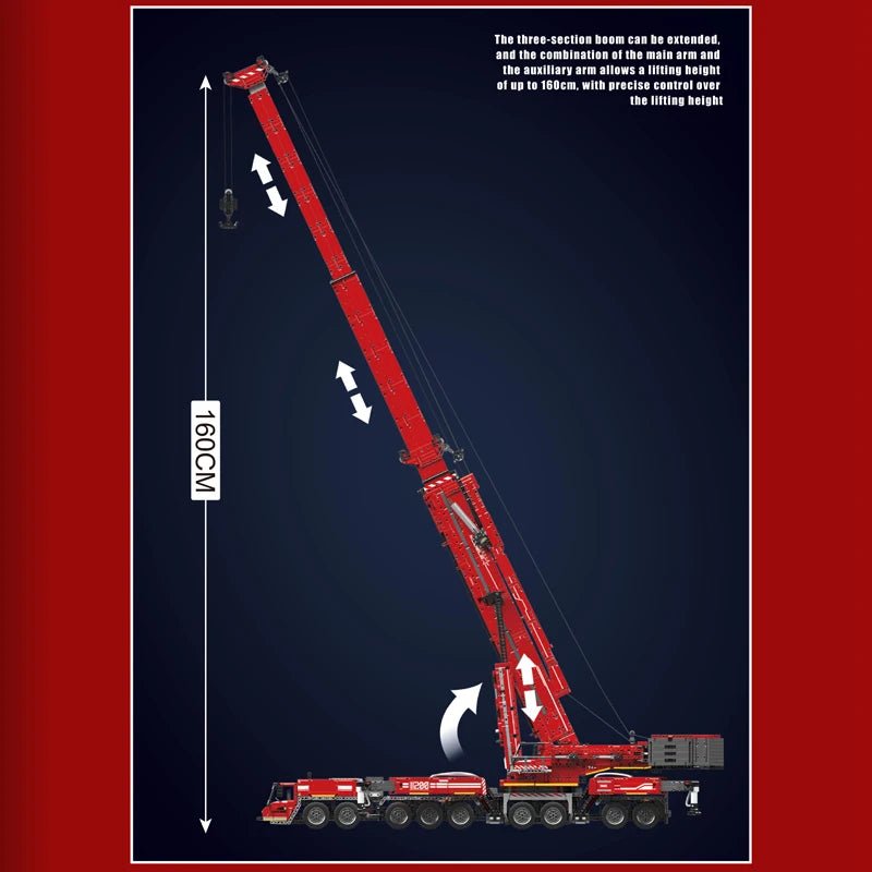 Mould King 17007/17008 LTM 11200 Crane - Sofhome