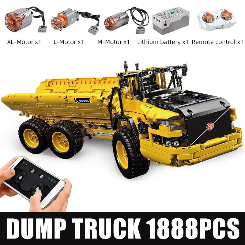 Mould King 17010 RC Dump Truck - Sofhome