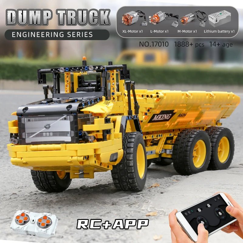 Mould King 17010 RC Dump Truck - Sofhome
