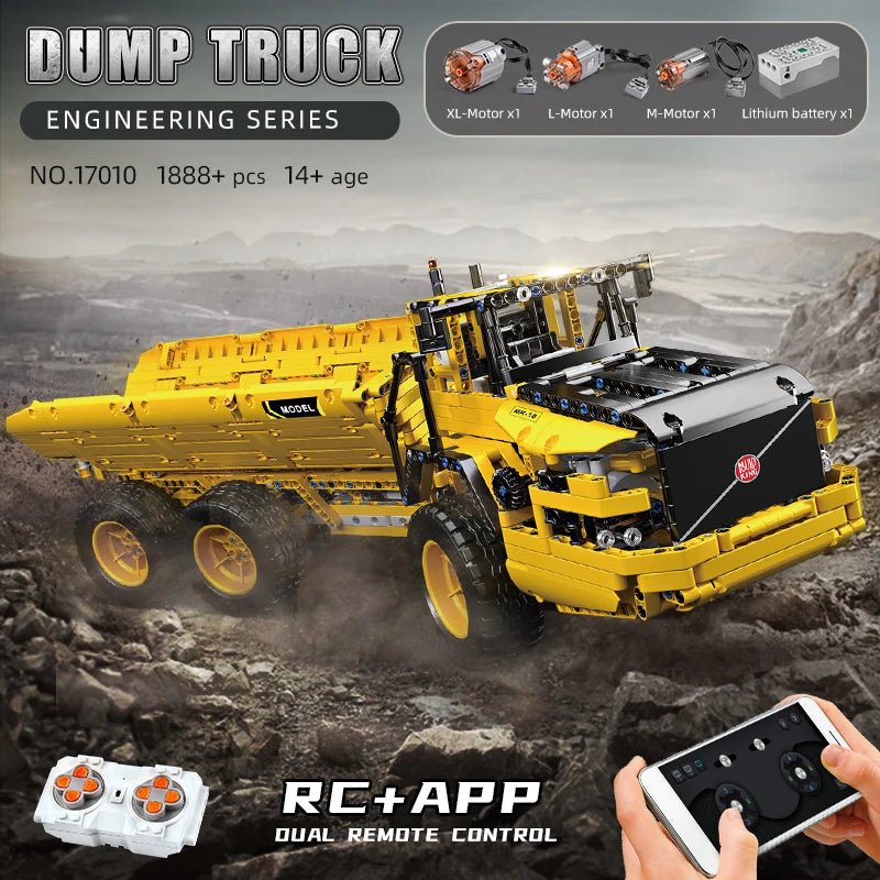 Mould King 17010 RC Dump Truck - Sofhome