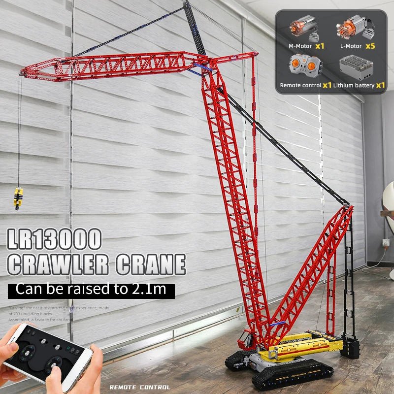 Mould King 17015 RC Crawler Crane LR13000 - Sofhome