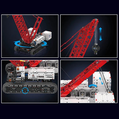 Mould King 17046 RC Wacker 16000 Crawer Crane - Building Kit - Sofhome