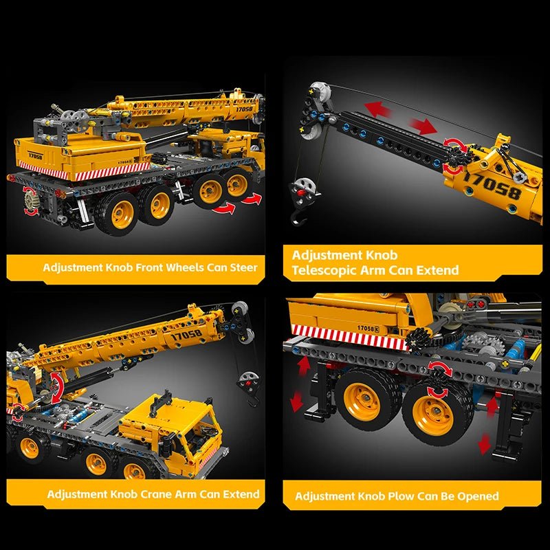 Mould King 17058 Mechanical Crane - Sofhome