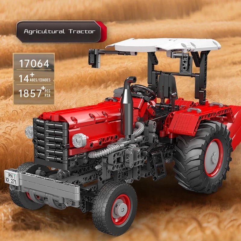 Mould King 17064 RC Motorized Agricultural Tractor Building Set - Sofhome