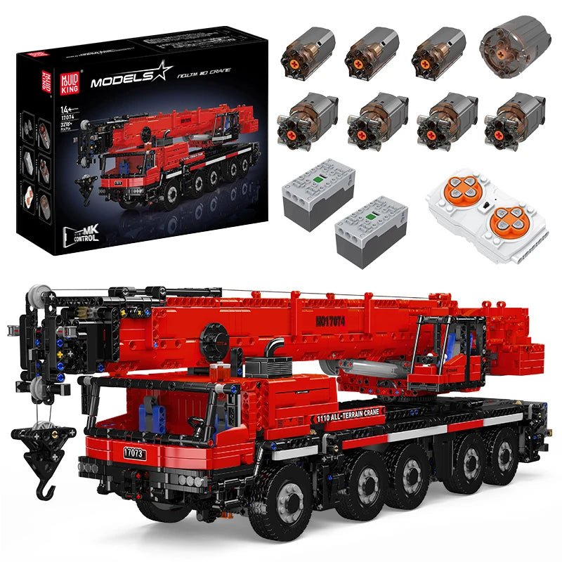 Mould King 17073/17074 RC LTM 1110 Crane - Sofhome