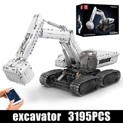 Mould King 17079 RC Sci - Fi Excavator - Technical Building Block Set - Sofhome