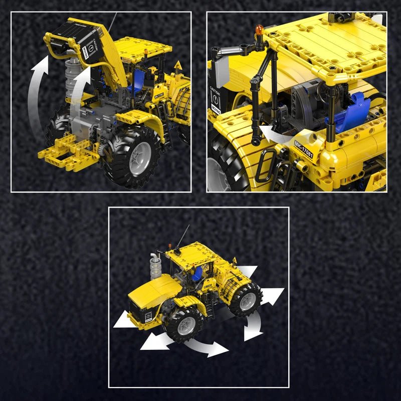 Mould King 17081/17082 RC Articulated Tractor - Sofhome