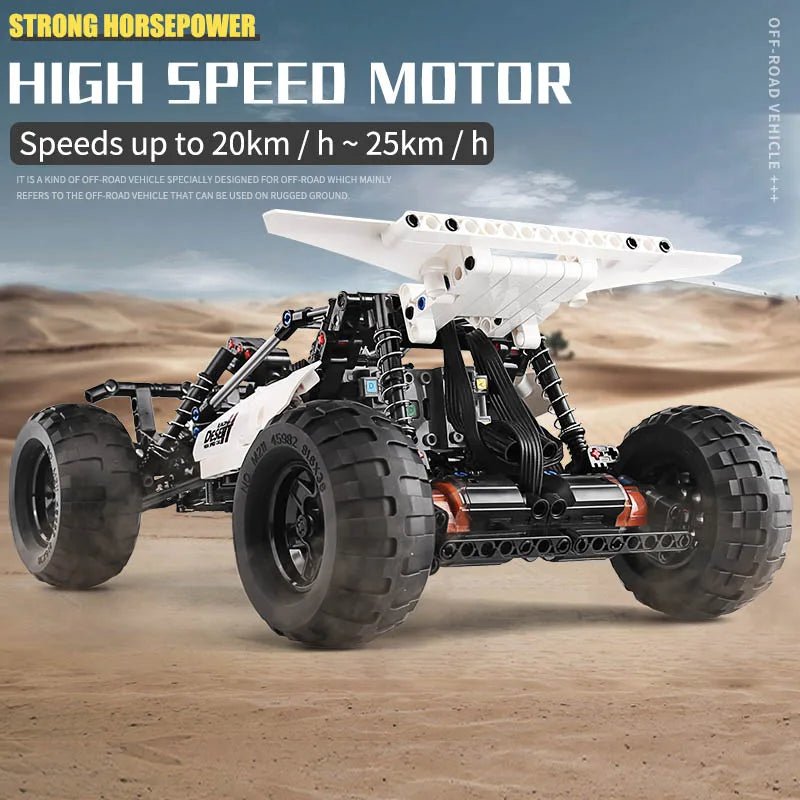 Mould King 18001 PF Buggy 2 - RC Desert Racing Building Blocks - Sofhome