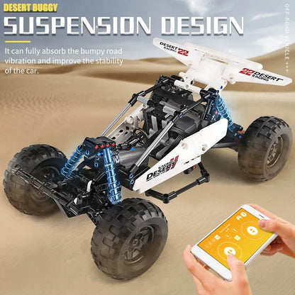 Mould King 18001 PF Buggy 2 - RC Desert Racing Building Blocks - Sofhome