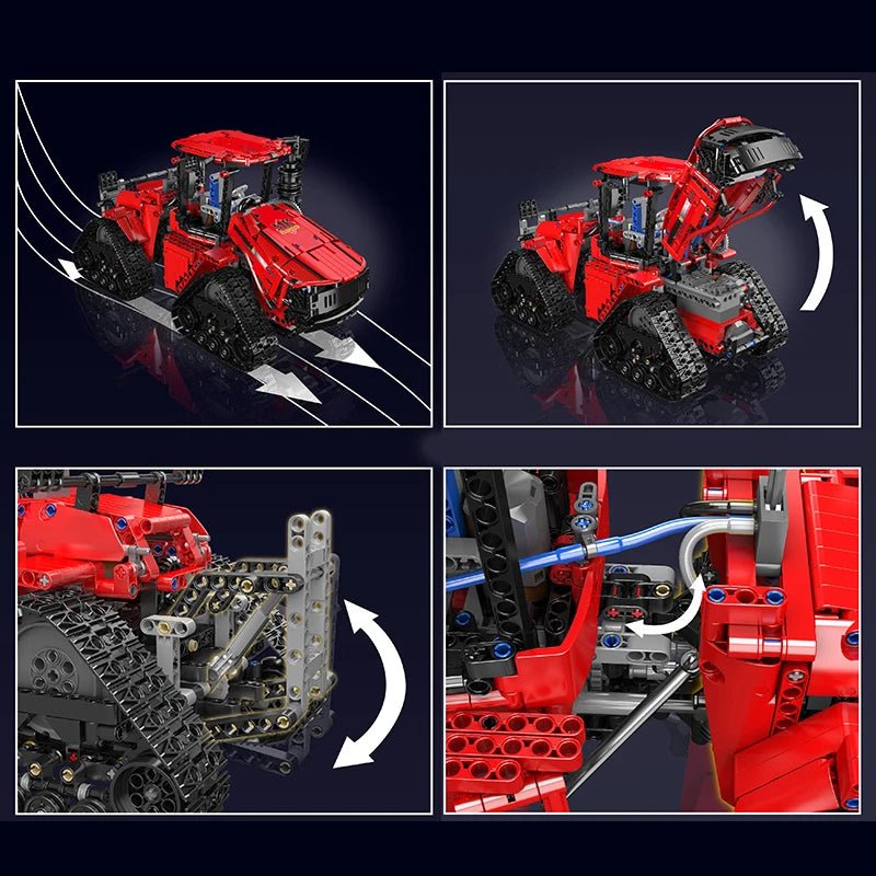 Mould King 18020 RC Pneumatic Crawler Tractor - Sofhome