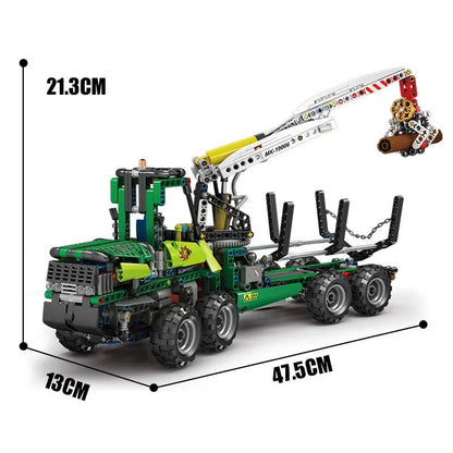 MOULD KING 19006 Pneumatic Forest Machine Truck - Sofhome