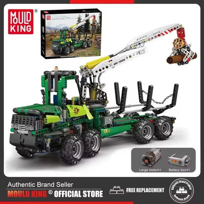 MOULD KING 19006 Pneumatic Forest Machine Truck - Sofhome