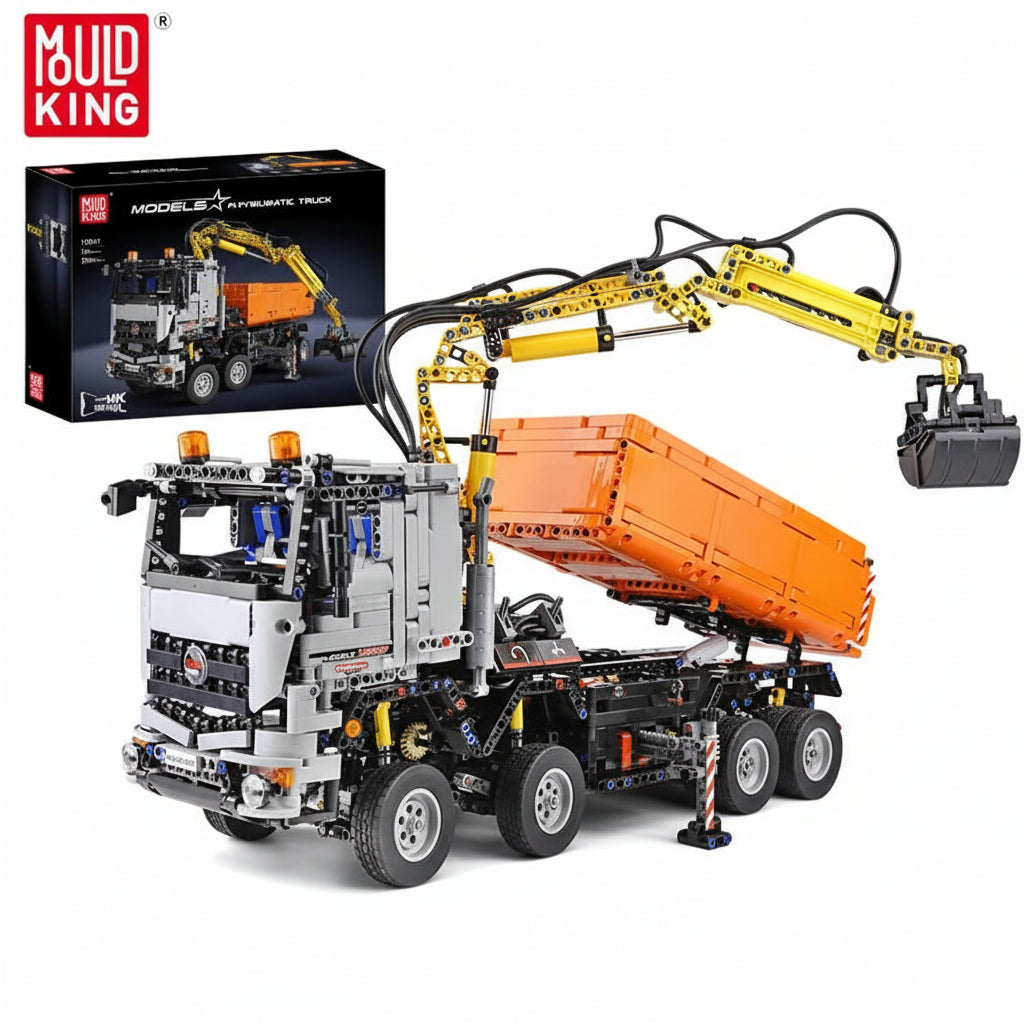 Mould King 19007 RC Pneumatic Truck MOC - 24674 - Sofhome