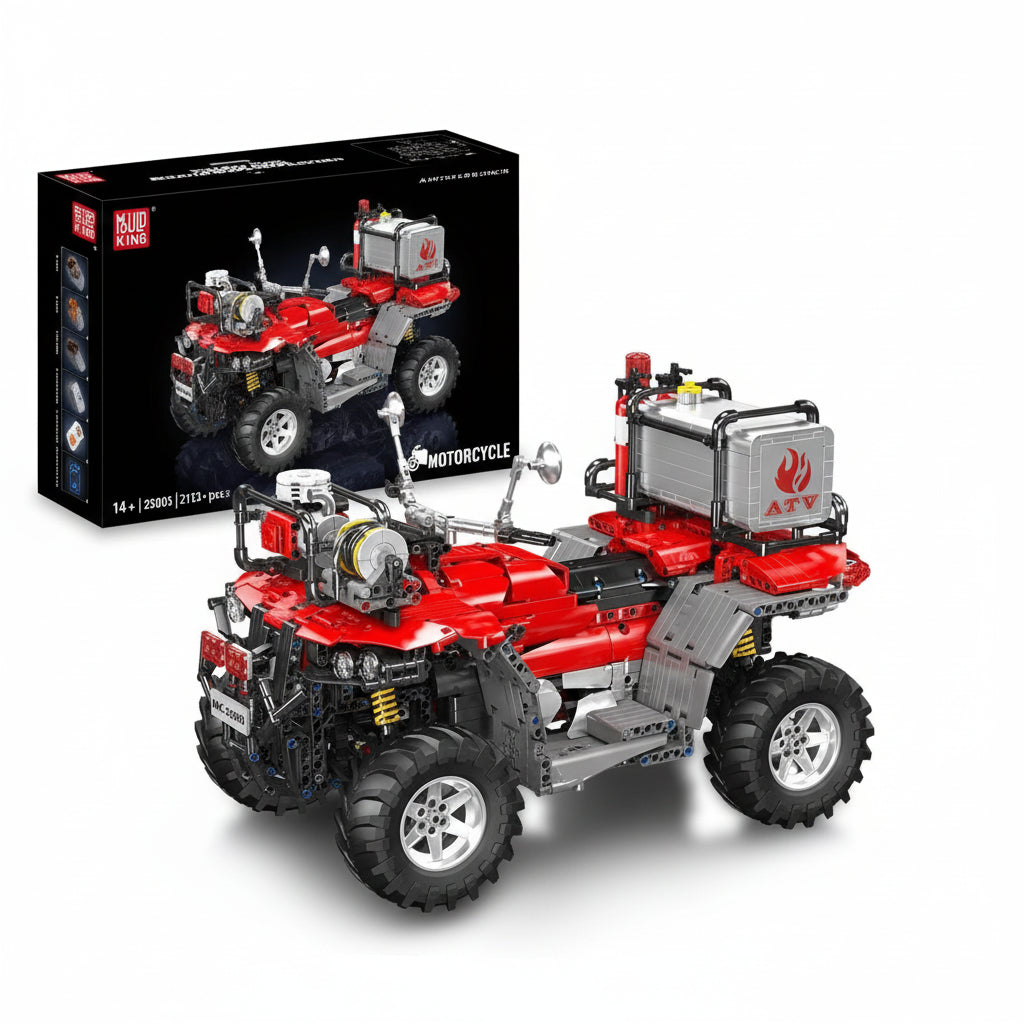 Mould King 23003 RC Fire ATV - Technical Building Block Set - Sofhome