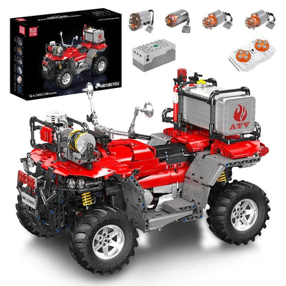 Mould King 23003 RC Fire ATV - Technical Building Block Set - Sofhome