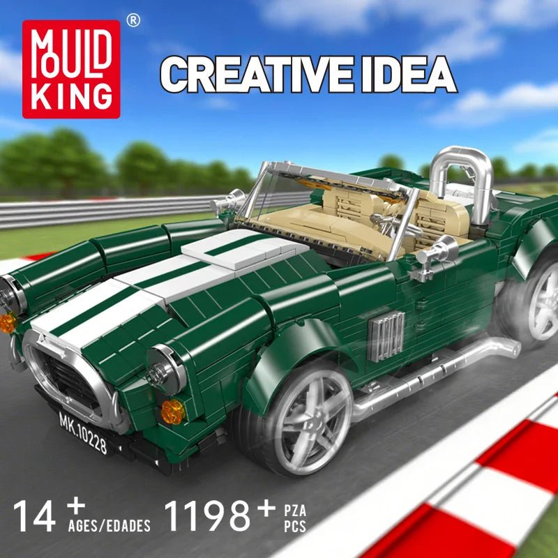 Mould King AC Cobra 10228 - Vintage Sports Car Building Blocks - Sofhome