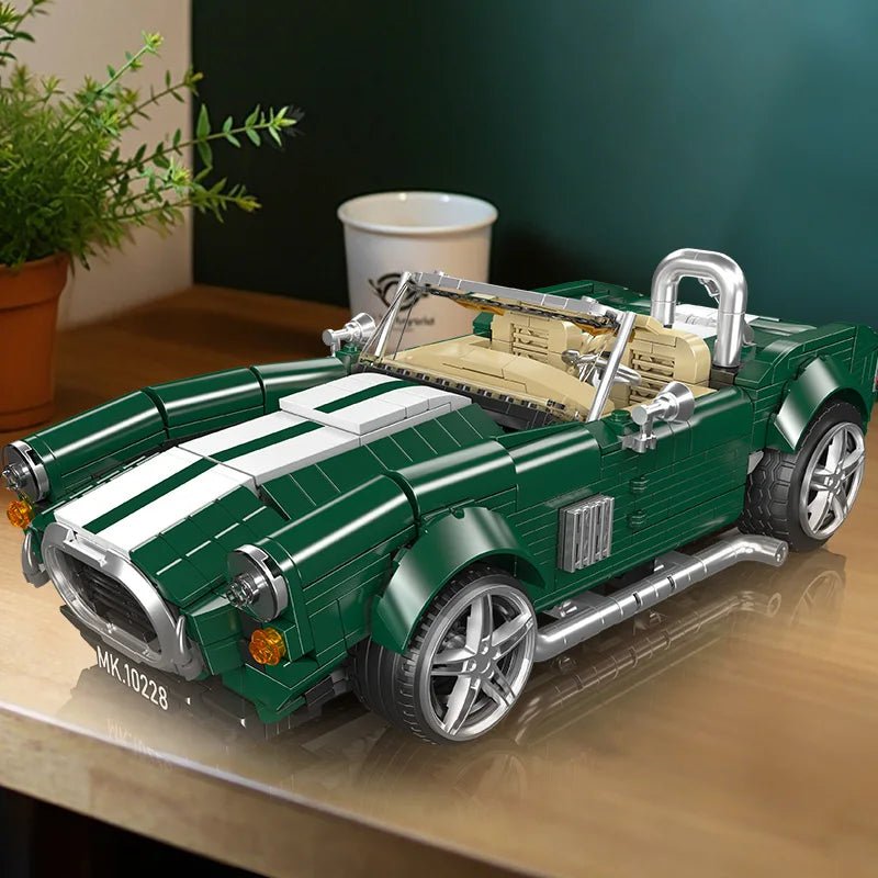 Mould King AC Cobra 10228 - Vintage Sports Car Building Blocks - Sofhome