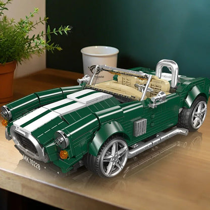 Mould King AC Cobra 10228 - Vintage Sports Car Building Blocks - Sofhome
